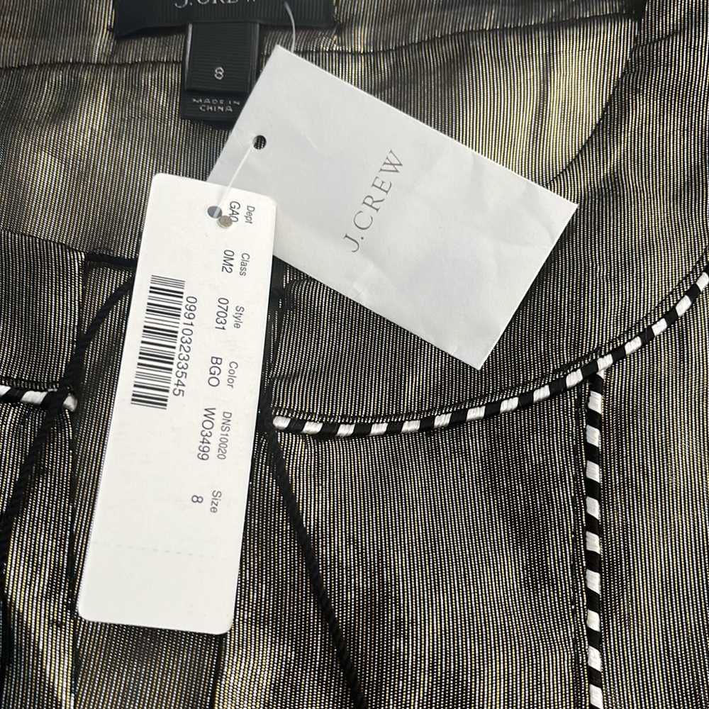NWT J.Crew festive top - Picture 5 of 8